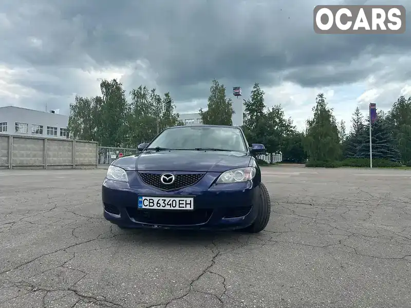 Седан Mazda 3 2004 1.6 л. Ручна / Механіка обл. Чернігівська, Корюківка - Фото 1/20