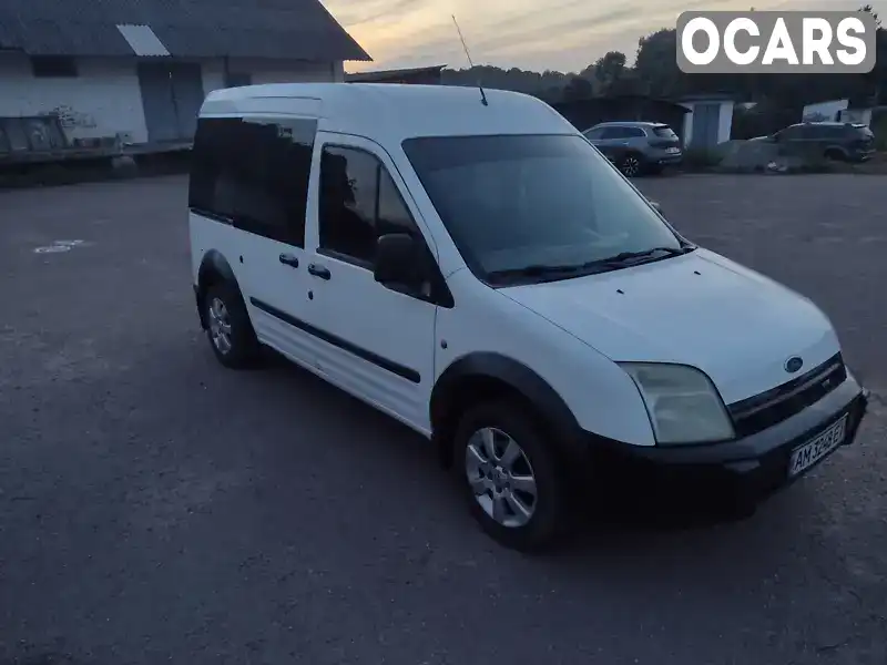 Минивэн Ford Transit Connect 2002 1.75 л. Ручная / Механика обл. Житомирская, Овруч - Фото 1/12