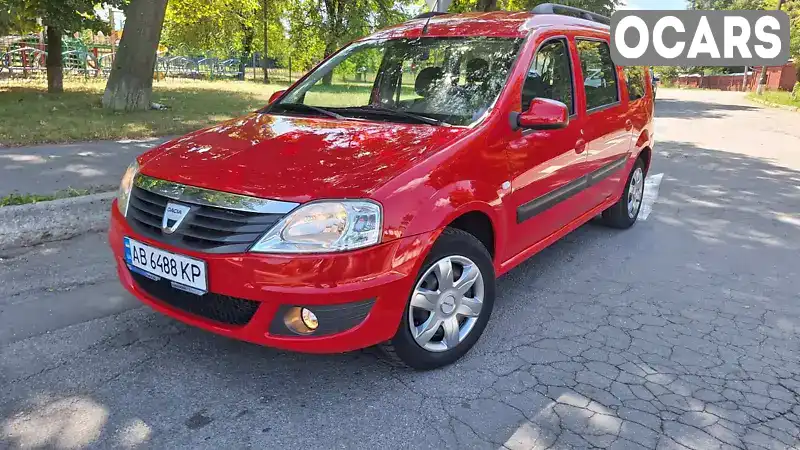 Универсал Dacia Logan MCV 2010 1.6 л. Ручная / Механика обл. Винницкая, Винница - Фото 1/21