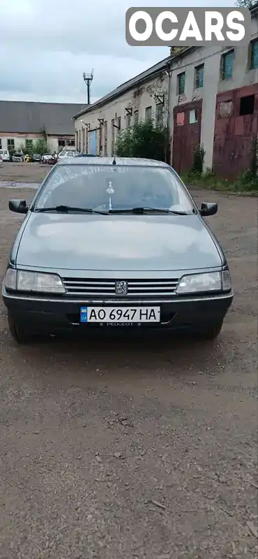 Седан Peugeot 405 1989 1.6 л. обл. Закарпатская, Межгорье - Фото 1/11