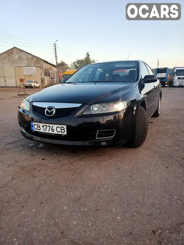 Седан Mazda 6 2007 2 л. Ручна / Механіка обл. Чернігівська, Чернігів - Фото 1/8