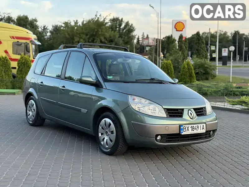 Минивэн Renault Grand Scenic 2005 1.6 л. Ручная / Механика обл. Хмельницкая, Хмельницкий - Фото 1/21