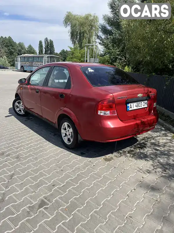 Седан Chevrolet Aveo 2004 1.5 л. Ручна / Механіка обл. Київська, Бородянка - Фото 1/4