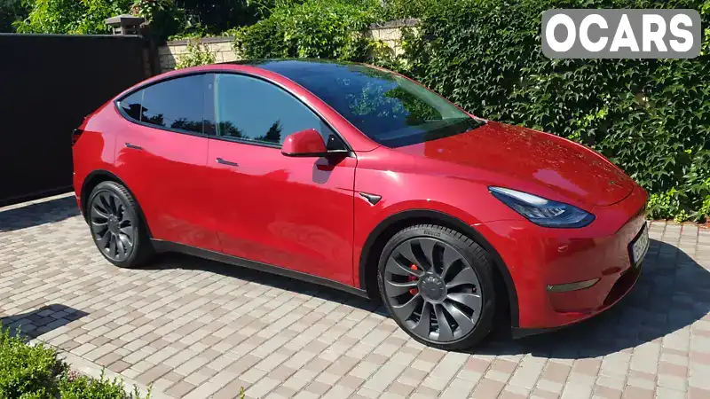 Внедорожник / Кроссовер Tesla Model Y 2020 null_content л. обл. Киевская, Киев - Фото 1/21