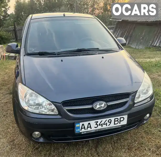 Хэтчбек Hyundai Getz 2008 1.4 л. Ручная / Механика обл. Черниговская, Козелец - Фото 1/13