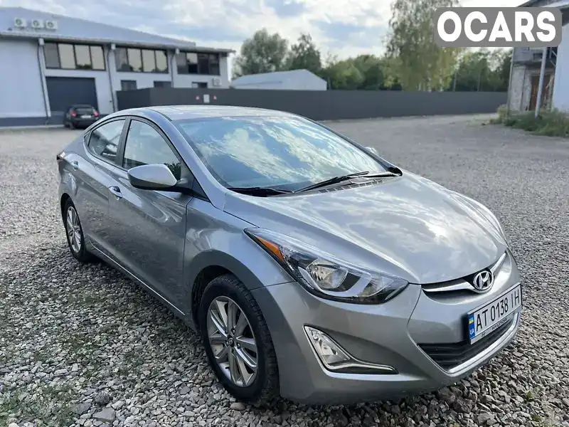 Седан Hyundai Elantra 2015 1.8 л. Ручная / Механика обл. Ивано-Франковская, Ивано-Франковск - Фото 1/15