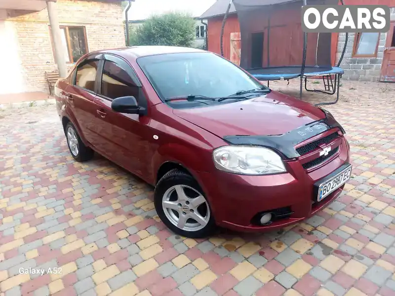 Седан Chevrolet Aveo 2008 1.6 л. Ручная / Механика обл. Тернопольская, Подгайцы - Фото 1/10