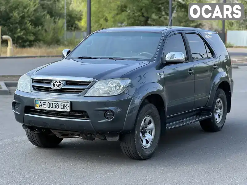 Позашляховик / Кросовер Toyota Fortuner 2007 2.69 л. Автомат обл. Дніпропетровська, Дніпро (Дніпропетровськ) - Фото 1/21