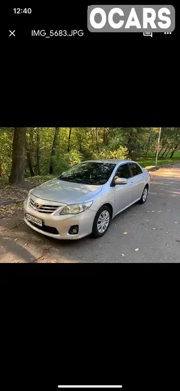 Седан Toyota Corolla 2011 1.6 л. Ручная / Механика обл. Киевская, Калиновка - Фото 1/14