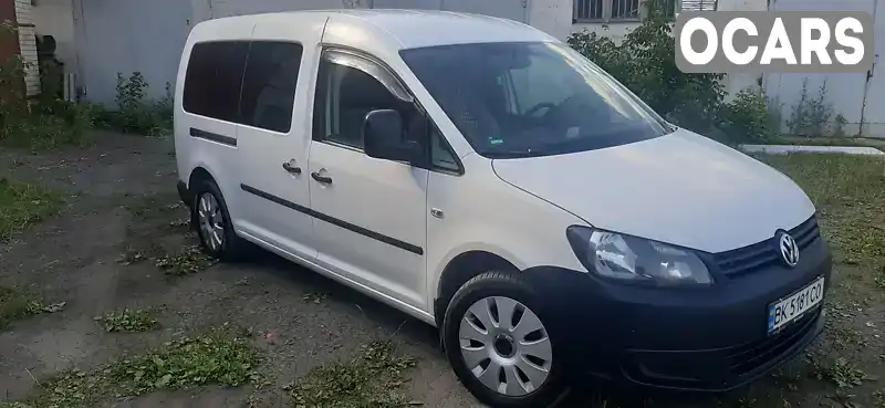 Мінівен Volkswagen Caddy 2015 1.97 л. Ручна / Механіка обл. Рівненська, Костопіль - Фото 1/9