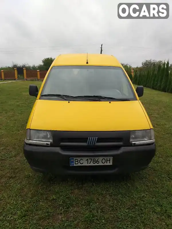 Минивэн Fiat Scudo 1999 1.91 л. Ручная / Механика обл. Львовская, Мостиска - Фото 1/11