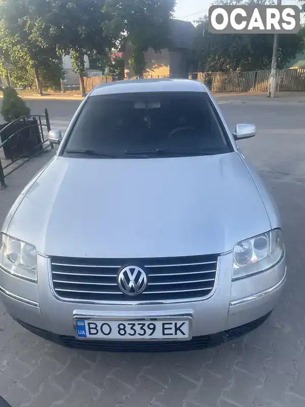 Седан Volkswagen Passat 2001 1.9 л. Ручная / Механика обл. Тернопольская, Чортков - Фото 1/16