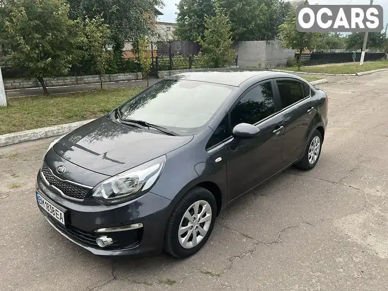 Седан Kia Rio 2015 1.4 л. Ручна / Механіка обл. Сумська, Шостка - Фото 1/21