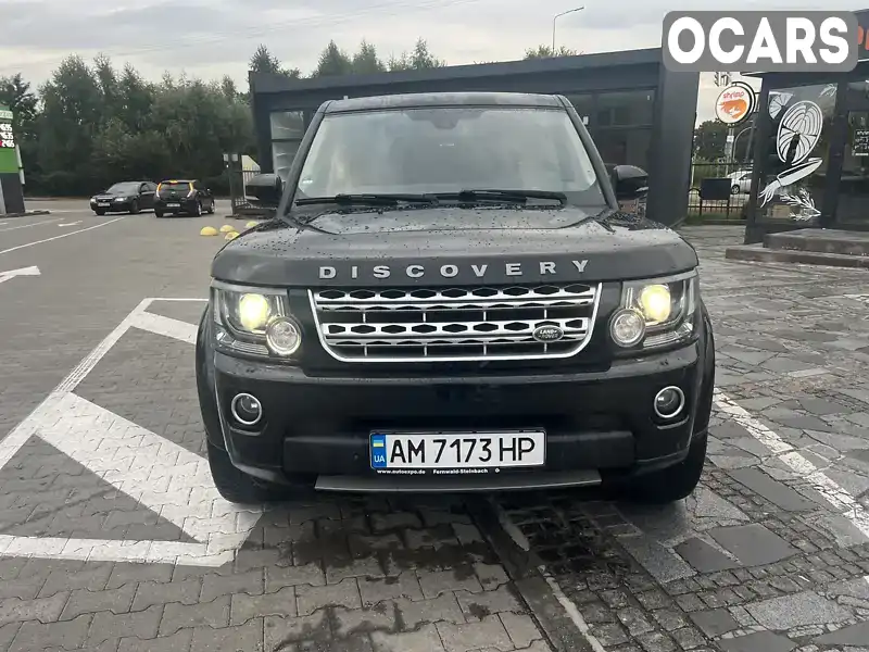 Внедорожник / Кроссовер Land Rover Discovery 2016 2.99 л. Автомат обл. Житомирская, Житомир - Фото 1/10