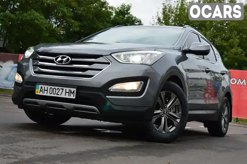 Позашляховик / Кросовер Hyundai Santa FE 2013 2.19 л. Автомат обл. Київська, Київ - Фото 1/21