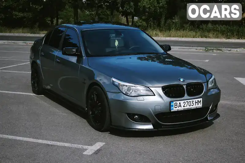 Седан BMW 5 Series 2009 3 л. Автомат обл. Кіровоградська, Кропивницький (Кіровоград) - Фото 1/11