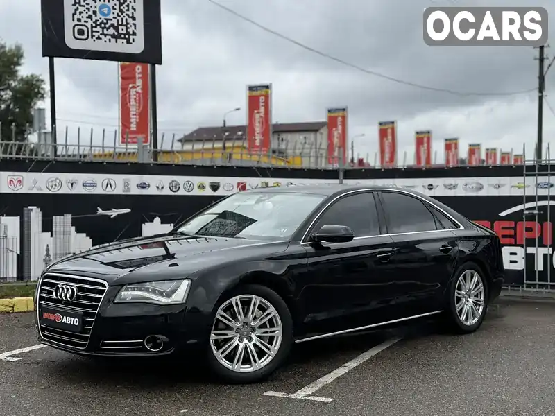 Седан Audi A8 2013 6.3 л. Автомат обл. Полтавська, Полтава - Фото 1/21