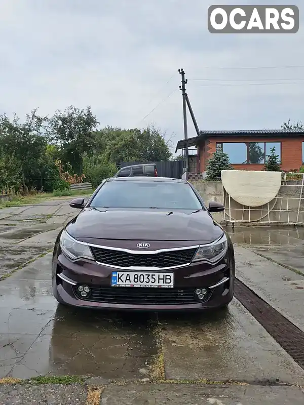 Седан Kia Optima 2017 2.36 л. Автомат обл. Харьковская, Харьков - Фото 1/11