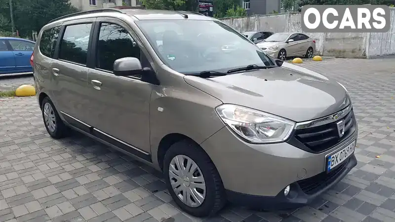 Минивэн Dacia Lodgy 2013 1.2 л. Ручная / Механика обл. Хмельницкая, Хмельницкий - Фото 1/21