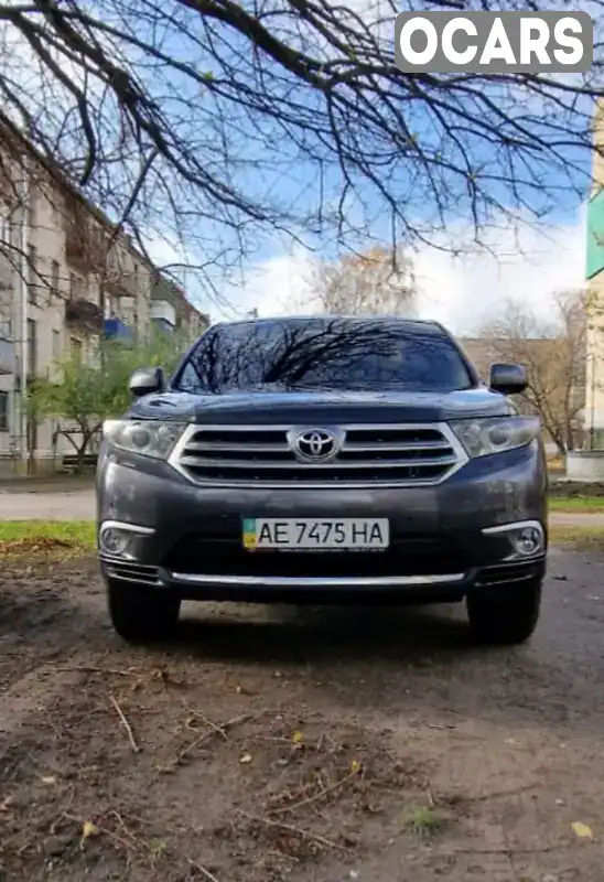 Внедорожник / Кроссовер Toyota Highlander 2012 3.46 л. Автомат обл. Днепропетровская, Покровское - Фото 1/21