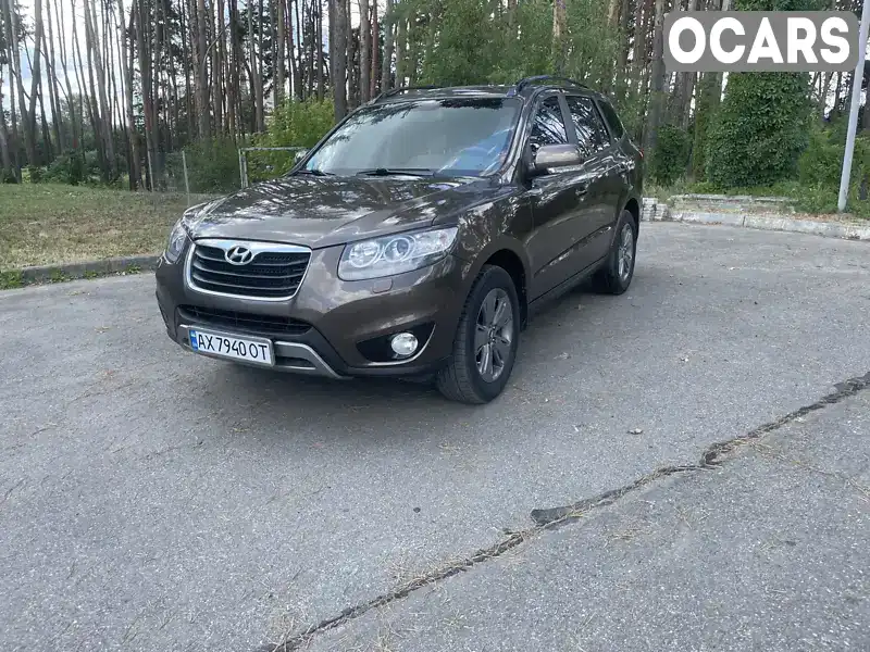 Позашляховик / Кросовер Hyundai Santa FE 2012 2.2 л. Автомат обл. Харківська, Харків - Фото 1/14