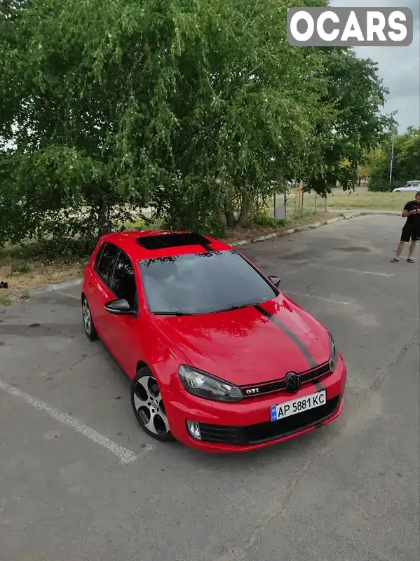 Хэтчбек Volkswagen Golf GTI 2012 1.98 л. Ручная / Механика обл. Запорожская, Запорожье - Фото 1/21