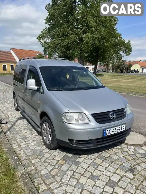 Мінівен Volkswagen Caddy 2008 1.9 л. Ручна / Механіка обл. Закарпатська, location.city.solotvyno - Фото 1/6