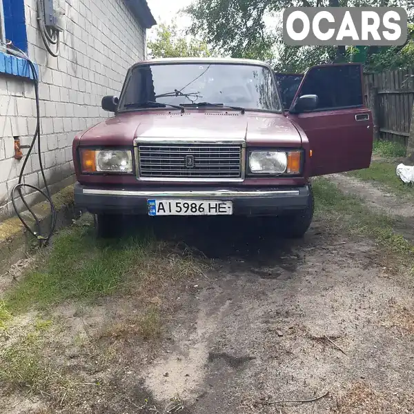 Седан ВАЗ / Lada 2107 2004 null_content л. Ручна / Механіка обл. Київська, Бориспіль - Фото 1/13