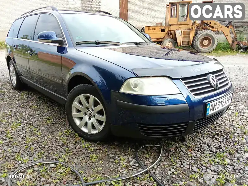 Універсал Volkswagen Passat 2004 1.78 л. Ручна / Механіка обл. Житомирська, Звягель - Фото 1/19