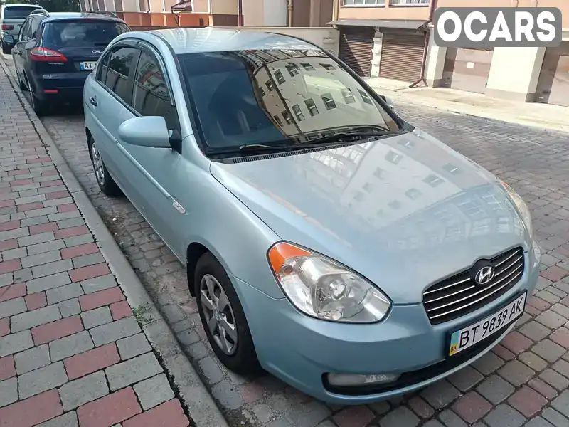 Седан Hyundai Accent 2008 1.4 л. обл. Херсонська, Нова Каховка - Фото 1/11