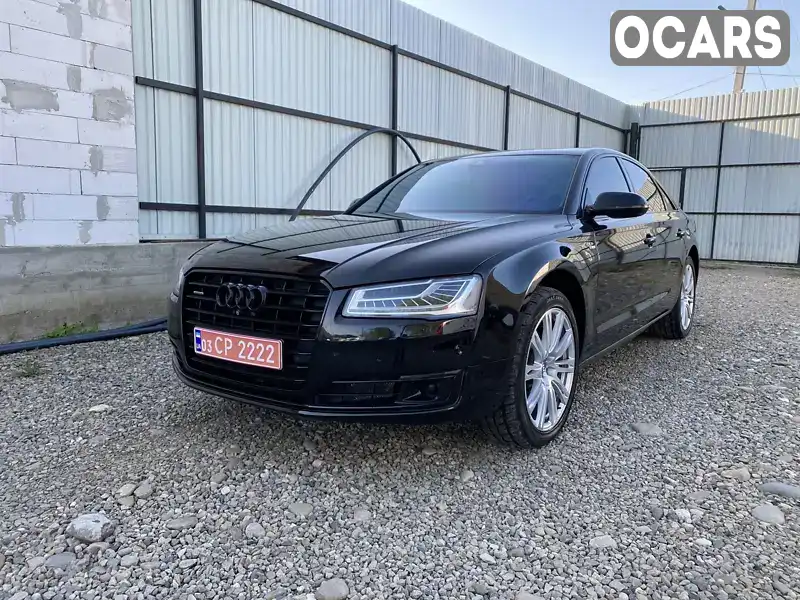 Седан Audi A8 2014 4.13 л. Автомат обл. Закарпатська, Хуст - Фото 1/21