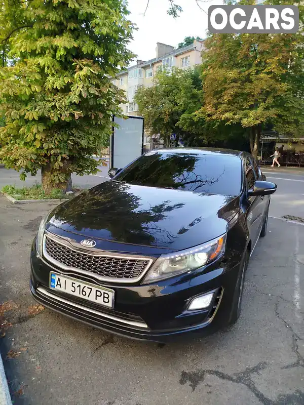 Седан Kia Optima 2014 2.36 л. Автомат обл. Киевская, Киев - Фото 1/17