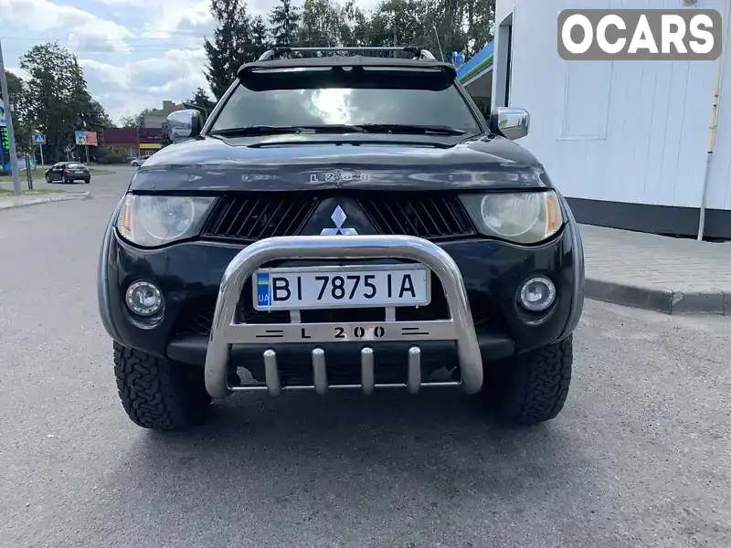 Пикап Mitsubishi L 200 2008 2.48 л. Автомат обл. Полтавская, Полтава - Фото 1/8