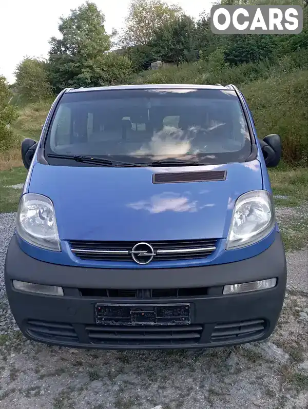 Минивэн Opel Vivaro 2006 1.87 л. Ручная / Механика обл. Тернопольская, Тернополь - Фото 1/19