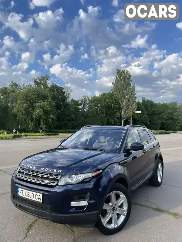 Внедорожник / Кроссовер Land Rover Range Rover Evoque 2015 2 л. Автомат обл. Днепропетровская, Кривой Рог - Фото 1/12