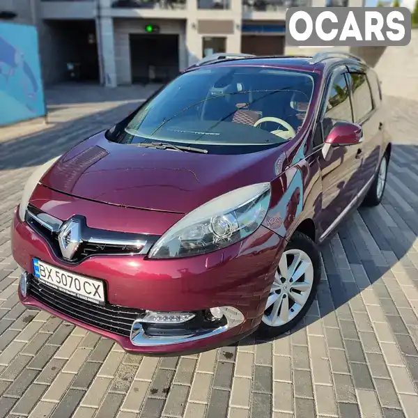 Минивэн Renault Grand Scenic 2014 1.5 л. Автомат обл. Хмельницкая, Хмельницкий - Фото 1/21