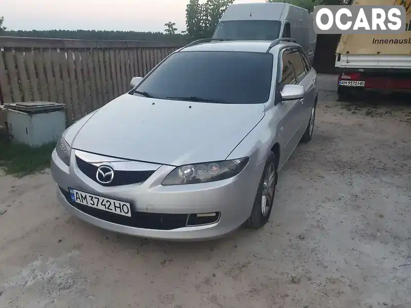 Универсал Mazda 6 2007 2 л. Автомат обл. Житомирская, Житомир - Фото 1/11