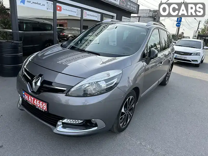 Минивэн Renault Grand Scenic 2015 1.5 л. Ручная / Механика обл. Житомирская, Житомир - Фото 1/15