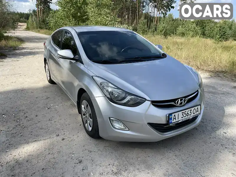 Седан Hyundai Elantra 2013 1.59 л. Ручная / Механика обл. Киевская, Ирпень - Фото 1/21