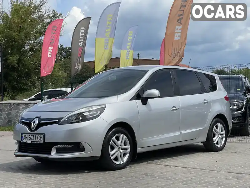 Минивэн Renault Grand Scenic 2013 1.46 л. Ручная / Механика обл. Житомирская, Бердичев - Фото 1/21