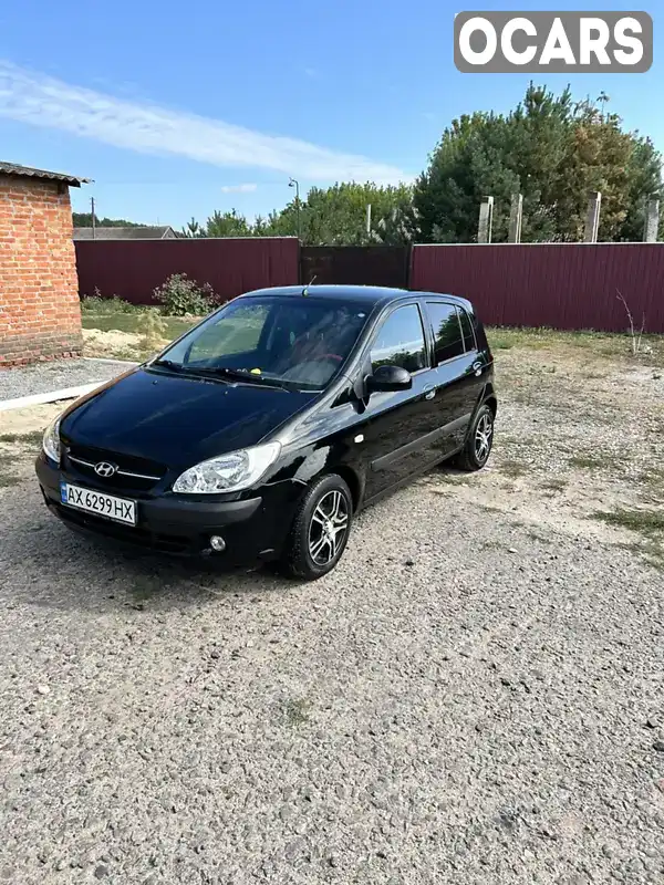 Хэтчбек Hyundai Getz 2006 1.1 л. Ручная / Механика обл. Харьковская, Краснокутск - Фото 1/11