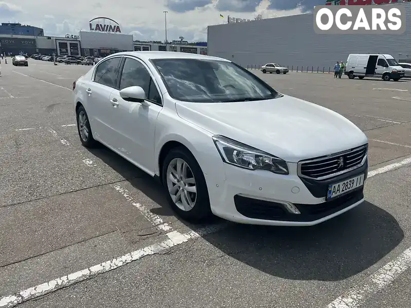 Седан Peugeot 508 2015 1.56 л. Автомат обл. Київська, Київ - Фото 1/17