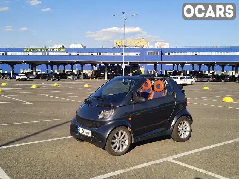 Кабриолет Smart Fortwo 2000 0.6 л. Робот обл. Киевская, Киев - Фото 1/21