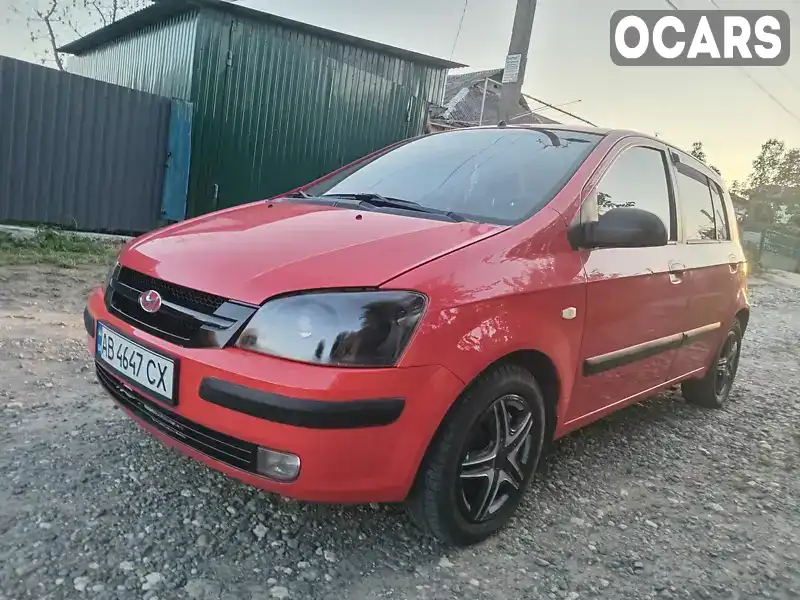 Хетчбек Hyundai Getz 2005 1.34 л. Ручна / Механіка обл. Вінницька, Жмеринка - Фото 1/13