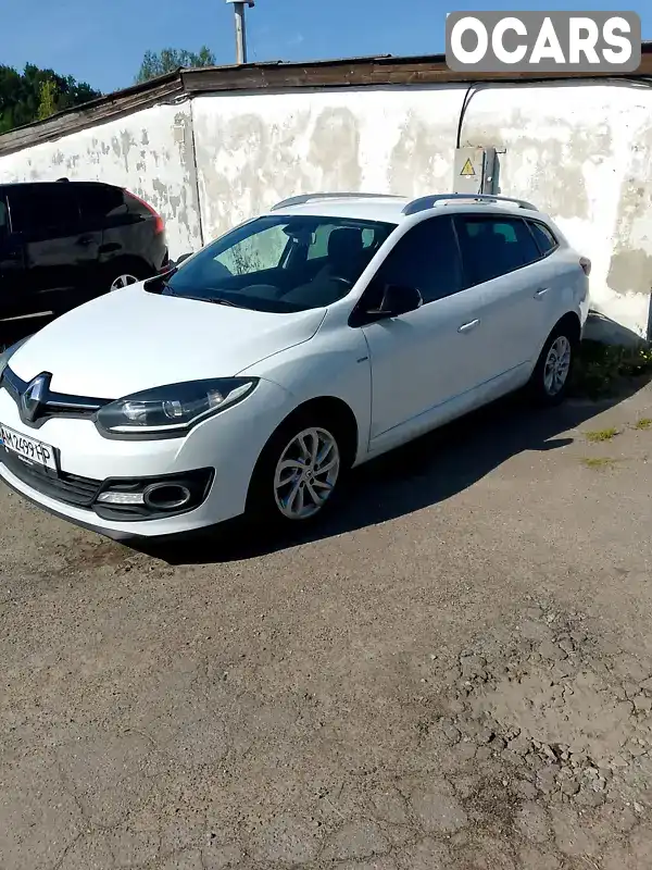 Універсал Renault Megane 2014 1.46 л. Ручна / Механіка обл. Житомирська, Житомир - Фото 1/21