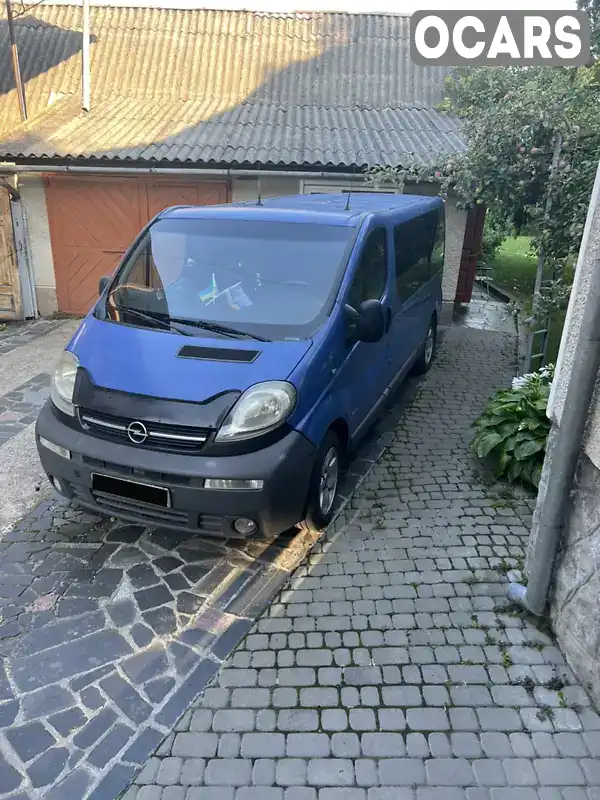 Мінівен Opel Vivaro 2005 1.9 л. Ручна / Механіка обл. Львівська, Золочів - Фото 1/17