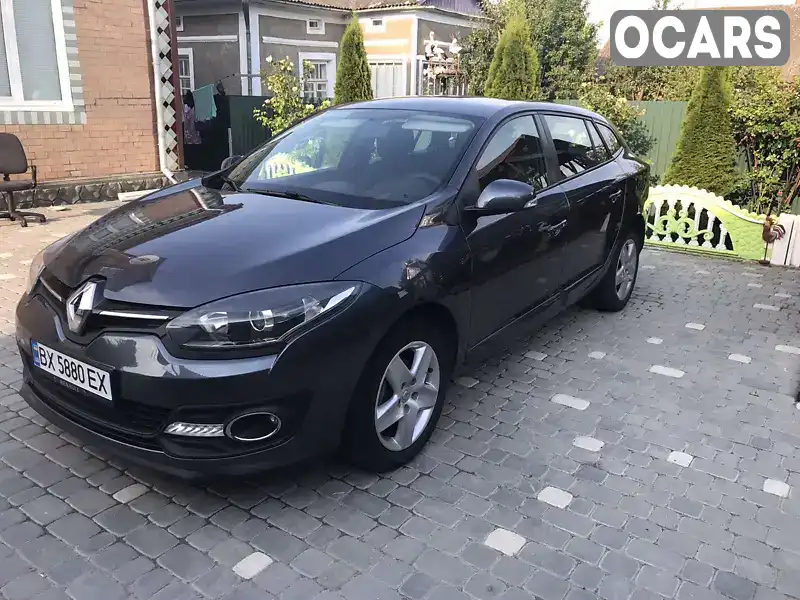 Универсал Renault Megane 2016 1.46 л. Ручная / Механика обл. Хмельницкая, Каменец-Подольский - Фото 1/21