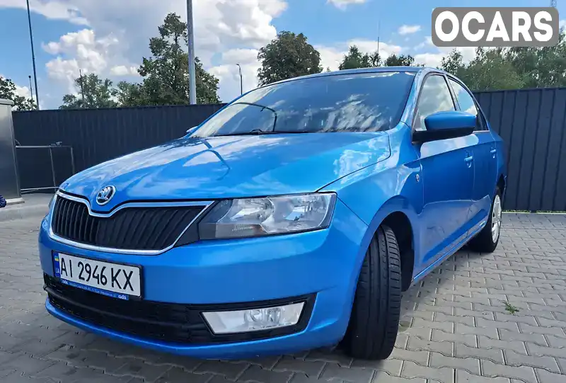 Ліфтбек Skoda Rapid 2013 1.2 л. Ручна / Механіка обл. Київська, Обухів - Фото 1/21