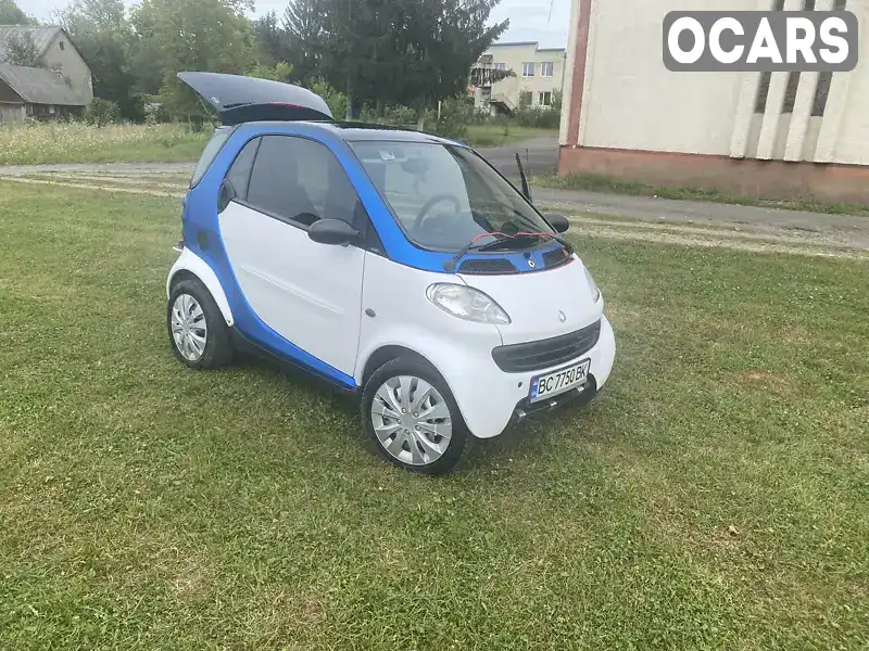 Купе Smart Fortwo 2002 0.6 л. Автомат обл. Закарпатська, Хуст - Фото 1/12