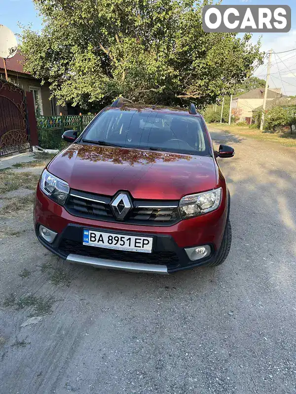 Хетчбек Renault Sandero StepWay 2019 0.9 л. Автомат обл. Кіровоградська, Знам'янка - Фото 1/13